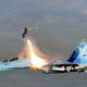 Illustration for article titled Crazy Russian Sukhoi Su-35 Pilot Ejects For a Hollywood Movie at Mach 2 (UPDATED)